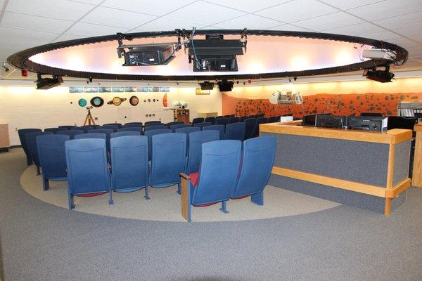 Planetarium Theater looking towards the front