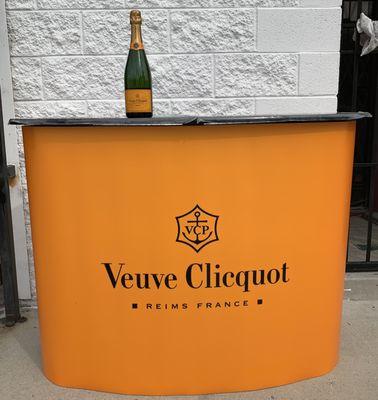 Custom event portable counter table print