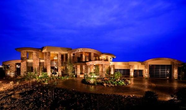 Provided structural engineering for this 17,000 SF custom residence located in the Ridges master planned community.