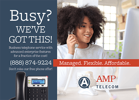 Amy Telecom is always looking for ways to improve its systems.  Let us know what your looking for in a business telephone system.