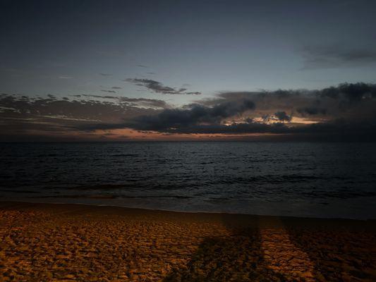 View from Patio after sunset