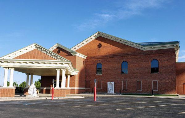 Entrance to T. Furth Center for the Performing Arts