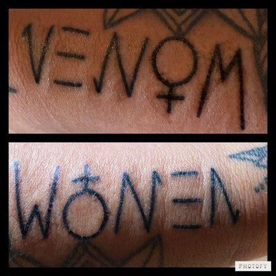 Venom/Women tattoo