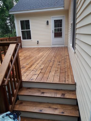 transparent deck stain