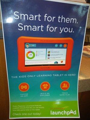 Kids learning tablets free to borrow.