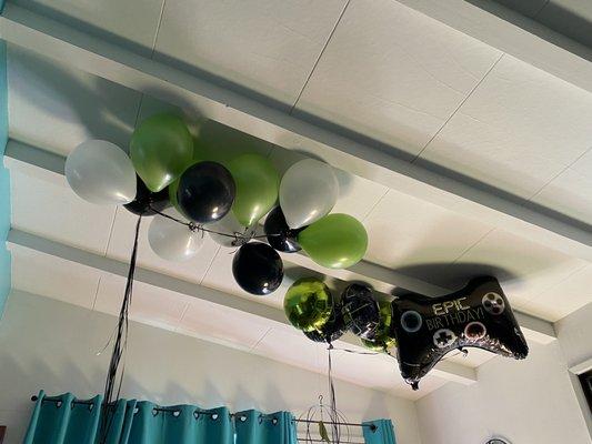 Gamer balloons