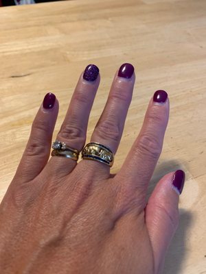 My first manicure since COVID-19 hit!