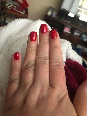 Gorgeous perfect nails! Thanks June!