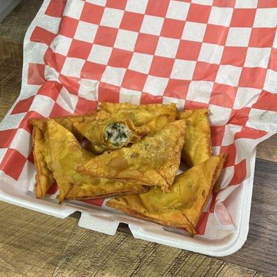 fried shrimp dumplings