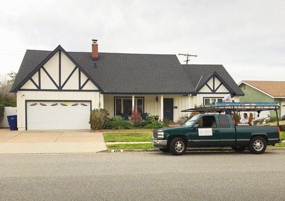 Asphalt Shingles job done in Ventura, Ca.