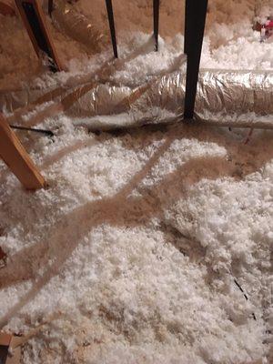 Insulation is an important aspect of any home inspection. Make sure whom every you hire spends time in your attic!