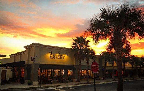 Trasca & Co Eatery at Dusk