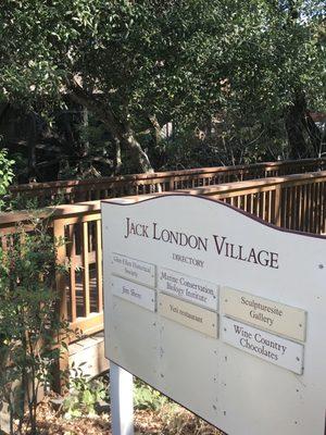 9/7/2018:  Jack London Village.