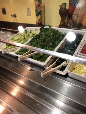 Salad bar!