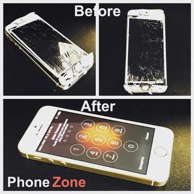 Completely destroyed device saved by our knowledgeable and professional technician.