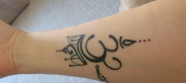 My 'breathe' tattoo