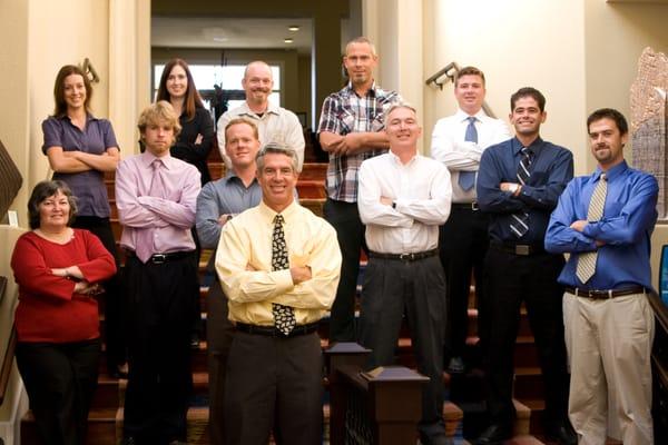 The "crew" in 2009: Carol, Adam, Angelique, Ash, Tom, Mark, Phil, Dale, Garrett and Rodney