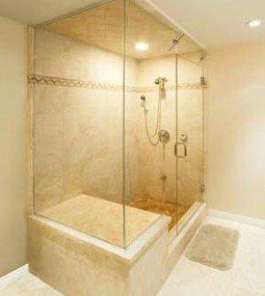 Frameless Shower Enclosure