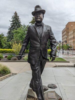 William E. Borah Statue, Boise