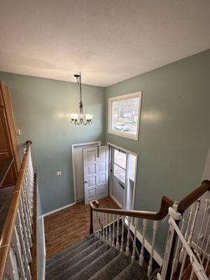 Interior professionally painted