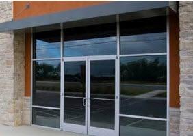 Commercial glass repair - Fort Lauderdale, Florida