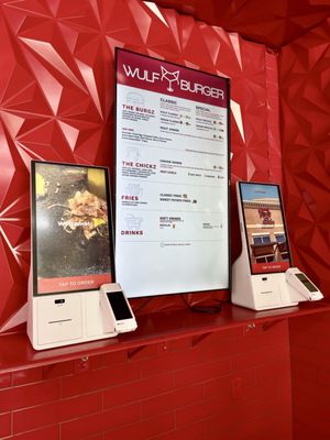 Menu and ordering machines