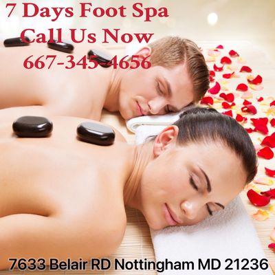 7 Days Foot Spa