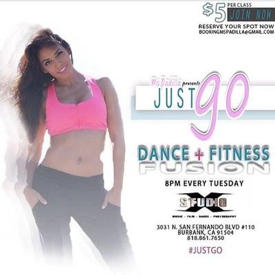 Fitness dance classes available.