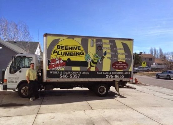 Beehive Plumbing truck