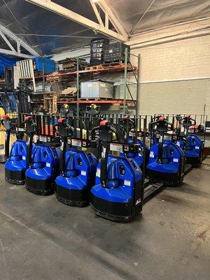 Electric Walkie Pallet jacks for rent / sale