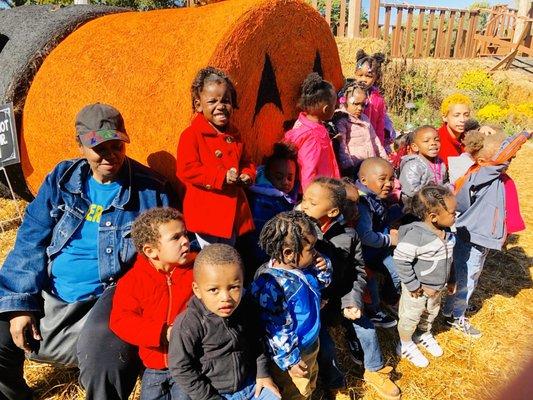 Fall pumpkin picking