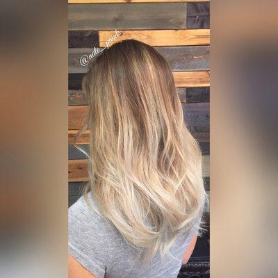 So many different tones of blonde by Nathan