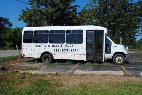 Transport bus for group outings