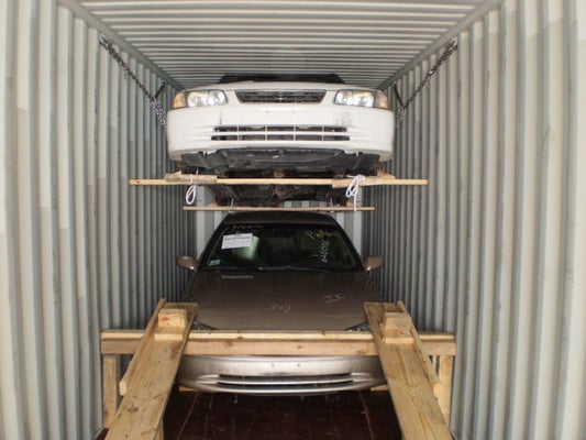 Car Loading - Marine Transport Logistics