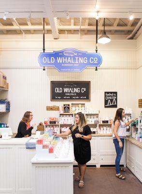 Look for the bright blue sign inside the Great Hall inside the Charleston City Market.