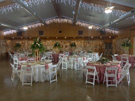 Indoors- Chisholm venue