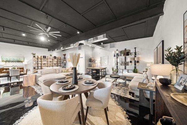 Furniture & home decor showroom - open to the public