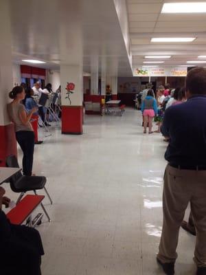 2014-08-07; Rozelle Elementary School on Election Day, Memphis TN