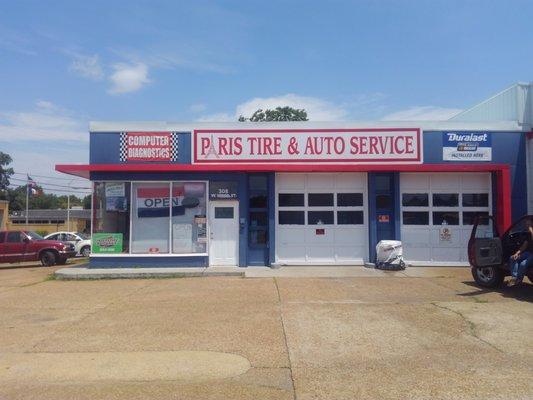 Paris Tire and Automotive Service in Paris, Tn.