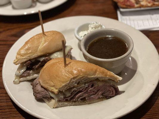 Prime Rib French Dip Sandwich