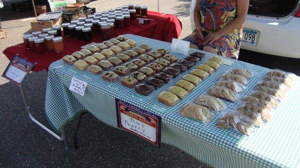 The jam and bread lady -- yum!