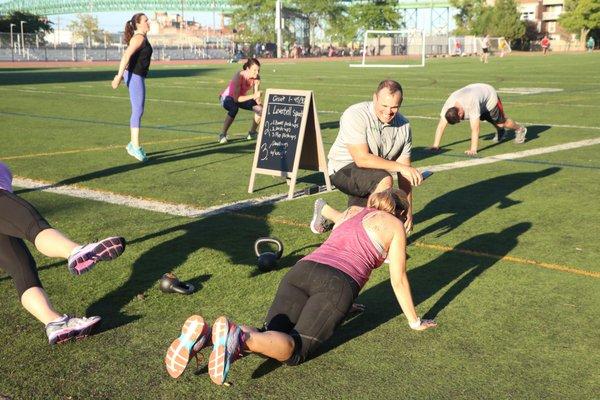 Coach Aaron leads a Fit 2 You fitness bootcamp in Charlestown. Contact us for in-home personal training, small group personal...