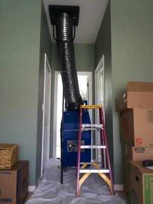 Air Duct Cleaning HEPA Vacuum