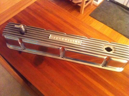 Offenhauser Chevy L6 292 valve cover