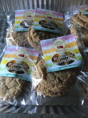 Packaged cookies