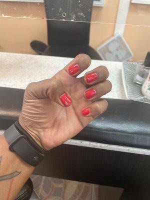 Gel manicure