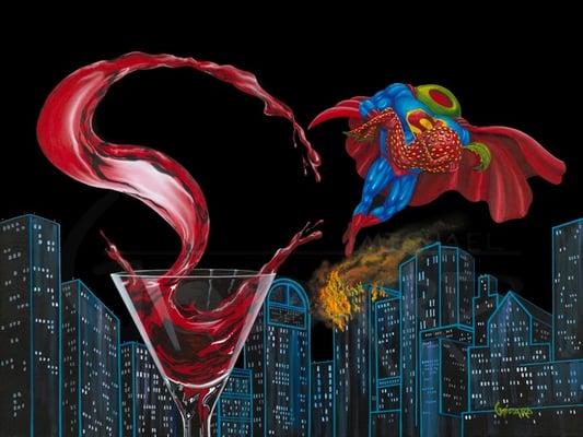 Michael Godard's red hot new piece "Super-Tini"!!