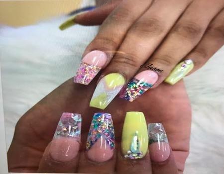 Nail design from Jen Vogue Nail Salon