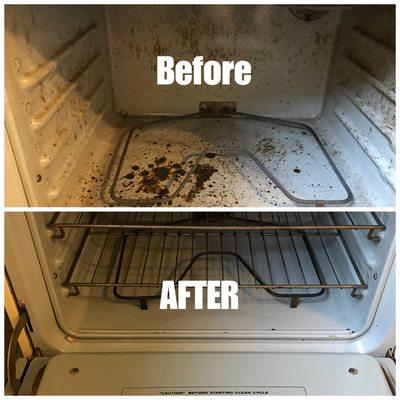 Deep oven cleaning