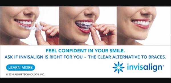 Get the radiant smile you deserve with Invisalign® clear aligners.